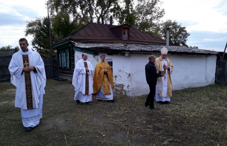 poświecenie kaplicy i terytorium Kaczyry