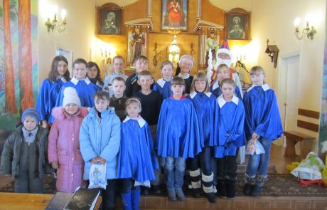 spotkanie ze świetym Mikołajem